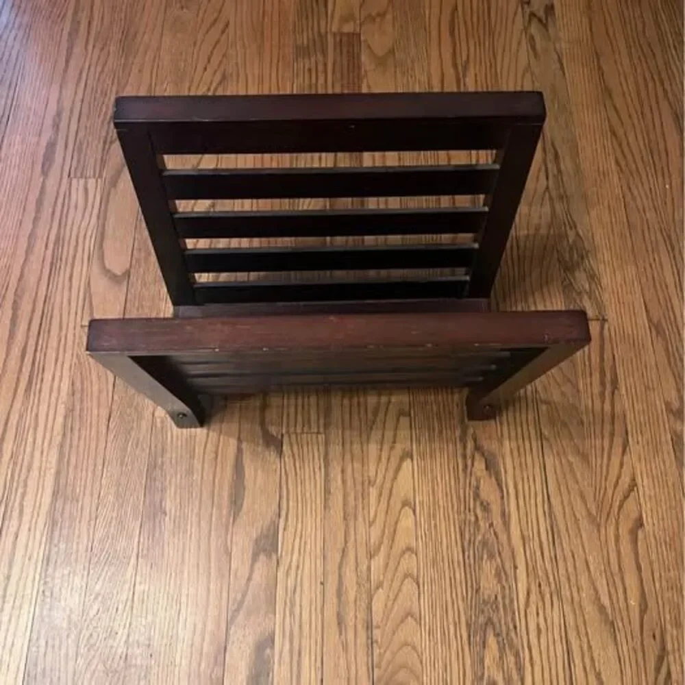 Wood Magazine rack
